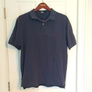 Polo by Ralph Lauren Men's Navy Blue Polo Shirt, Size XL